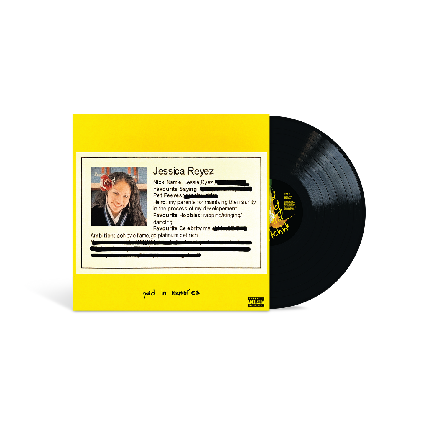 PAID IN MEMORIES VINYL