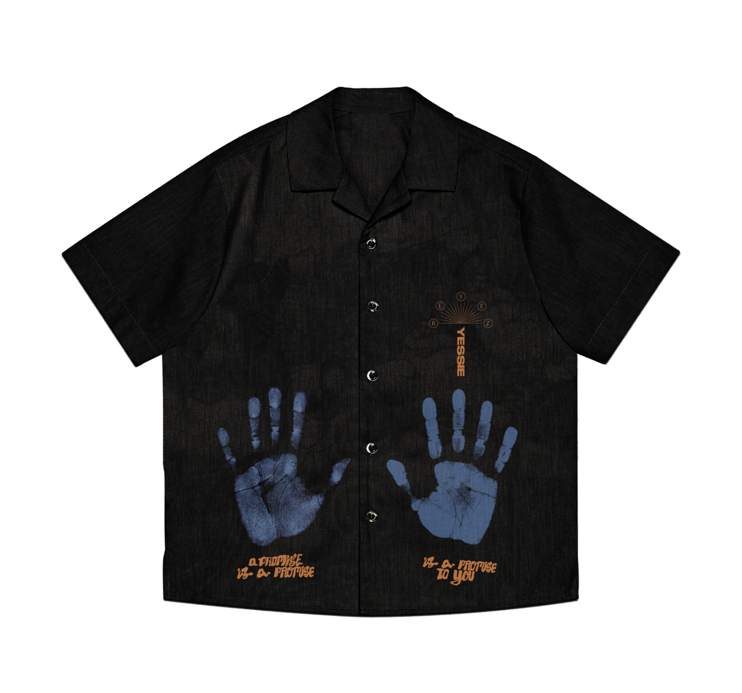 PRAYER HANDS BUTTON UP