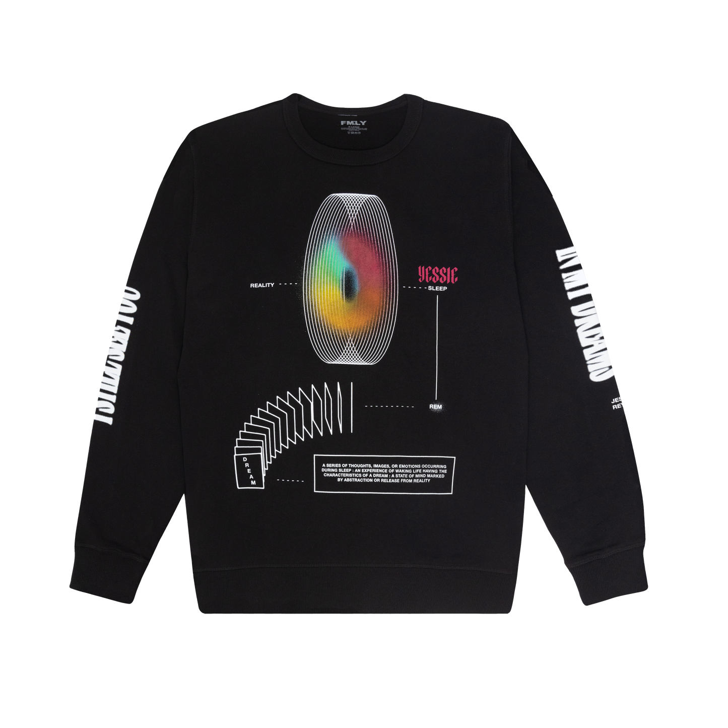 DREAMS BLACK CREWNECK