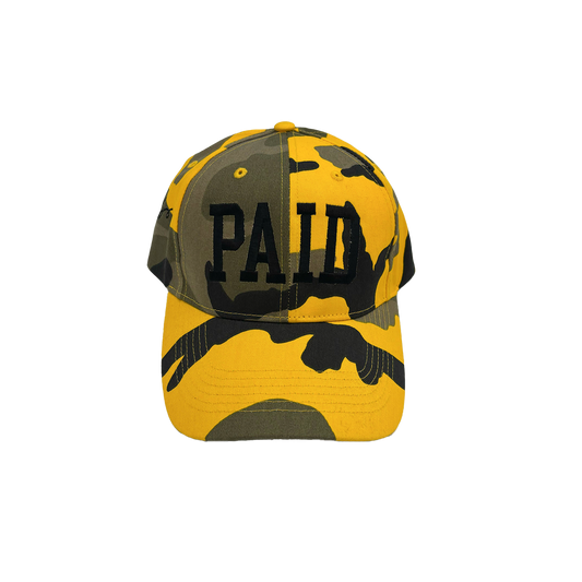 PAID IN MEMORIES CAMO HAT