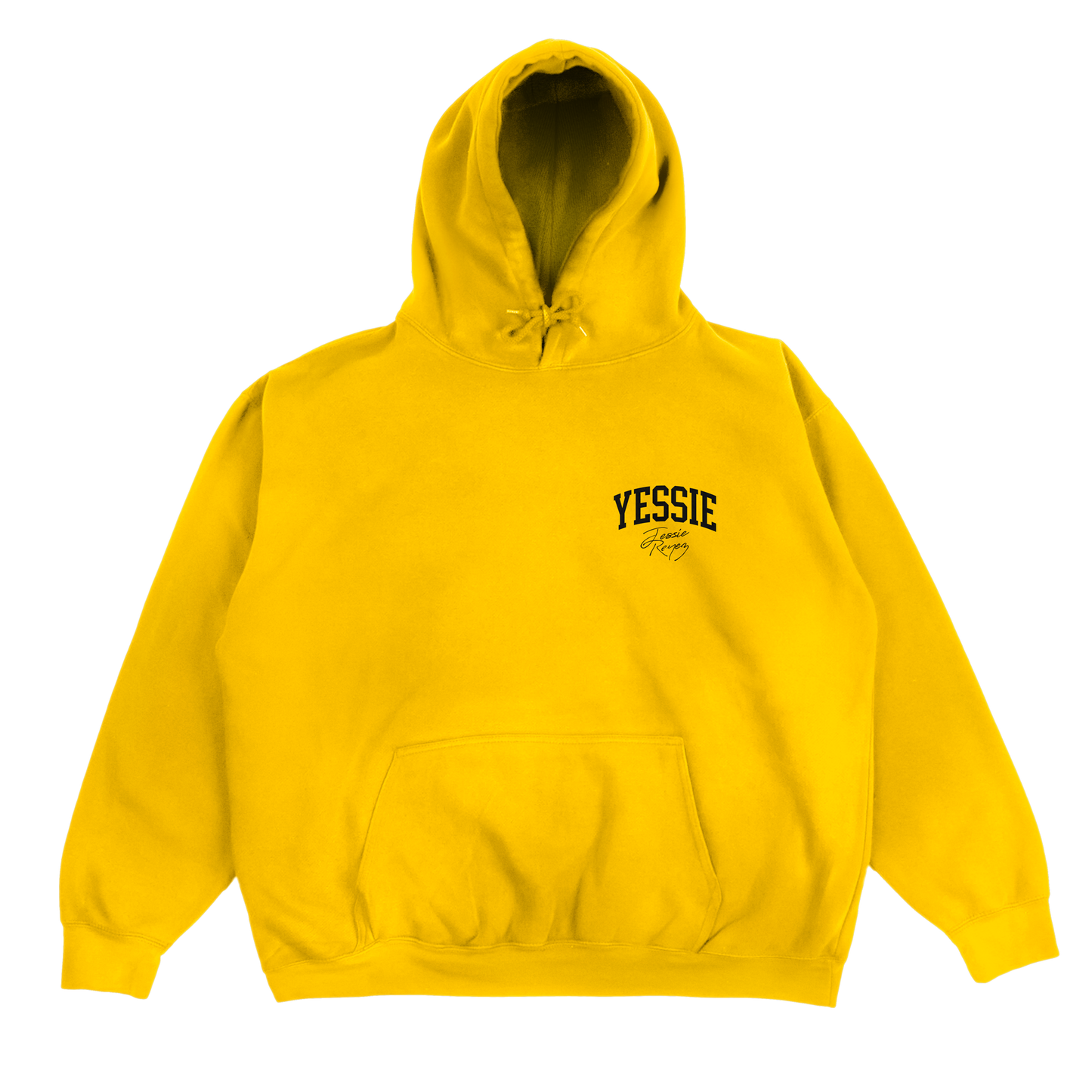 YESSIE WAS HERE HOODIE, YELLOW