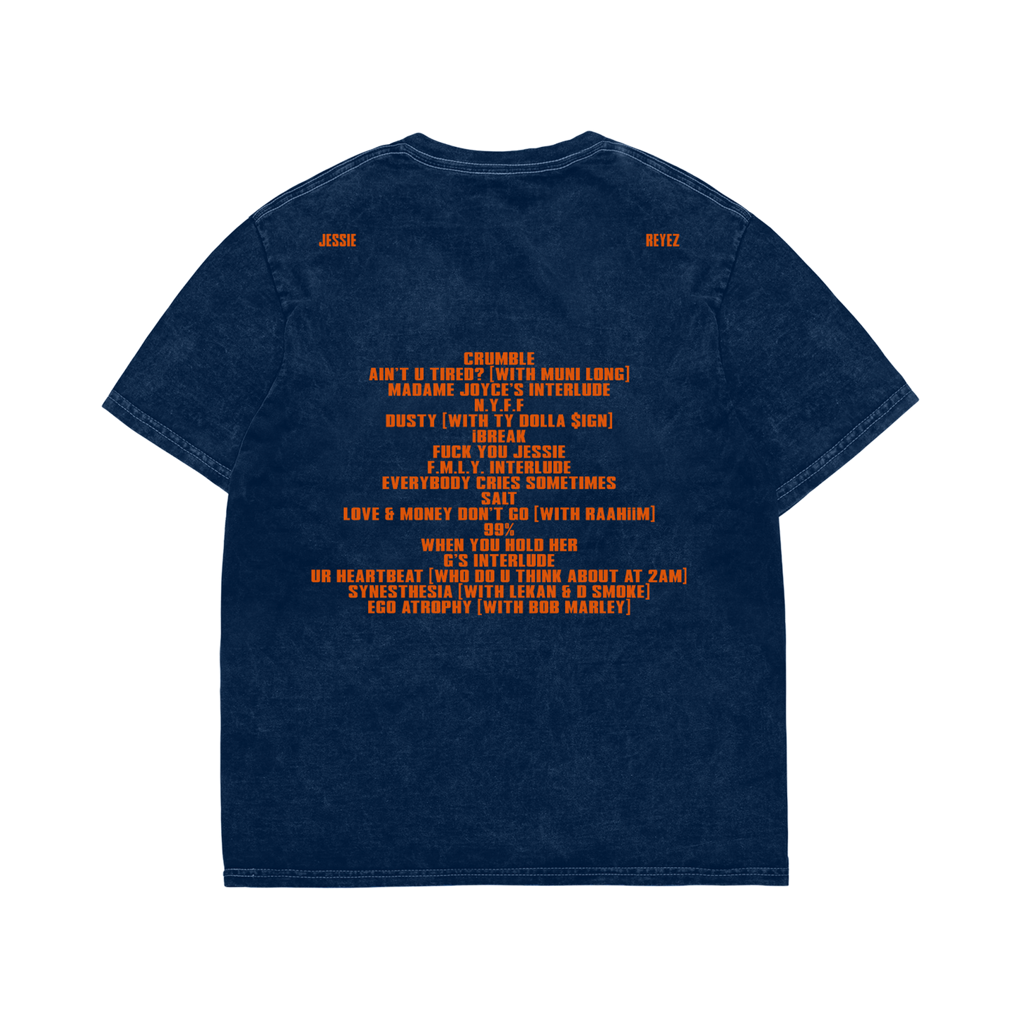 A LITTLE VENGEANCE Album Color Tee - Mineral Navy