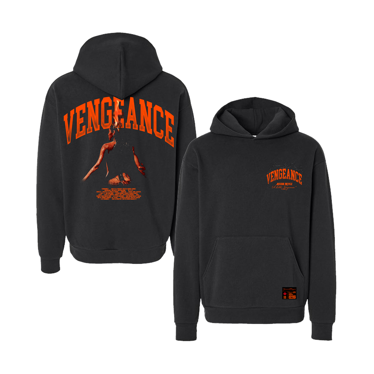 VENGEANCE Hoodie - Black