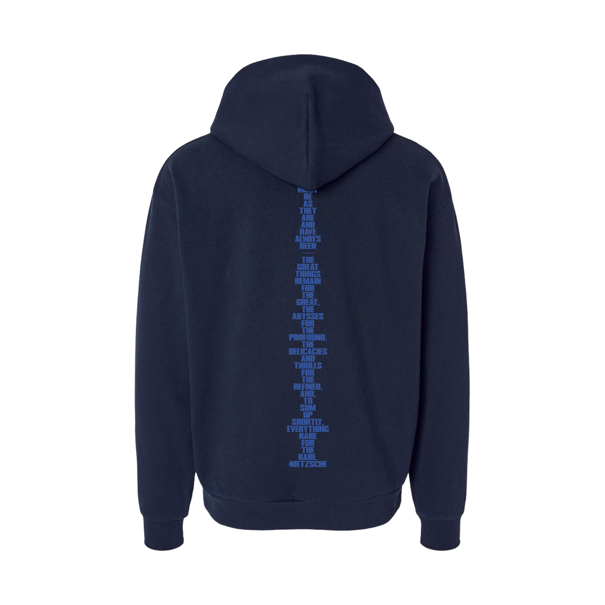 A LITTLE VENGEANCE Hoodie - Navy