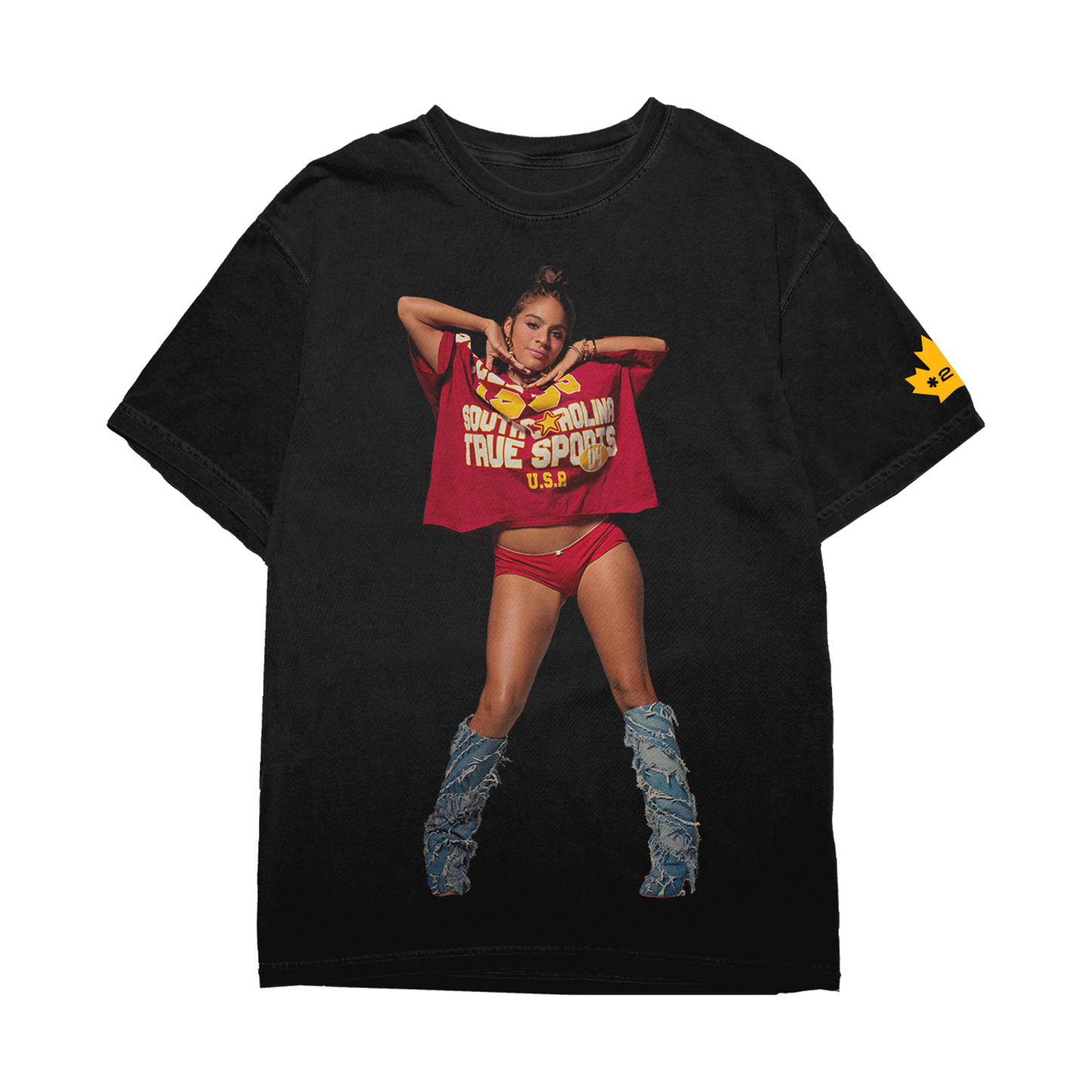 PIM PHOTO TOUR TEE - BLACK