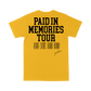 PIM TOUR TEE - GOLD